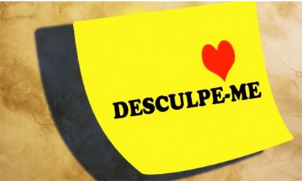 desculpe-me